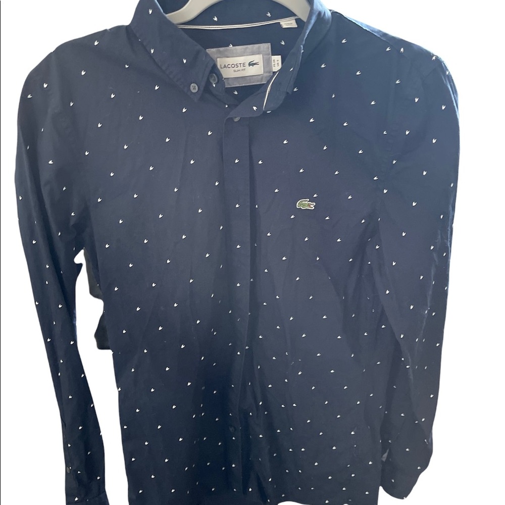 Lacoste. Button Down. Size “S”